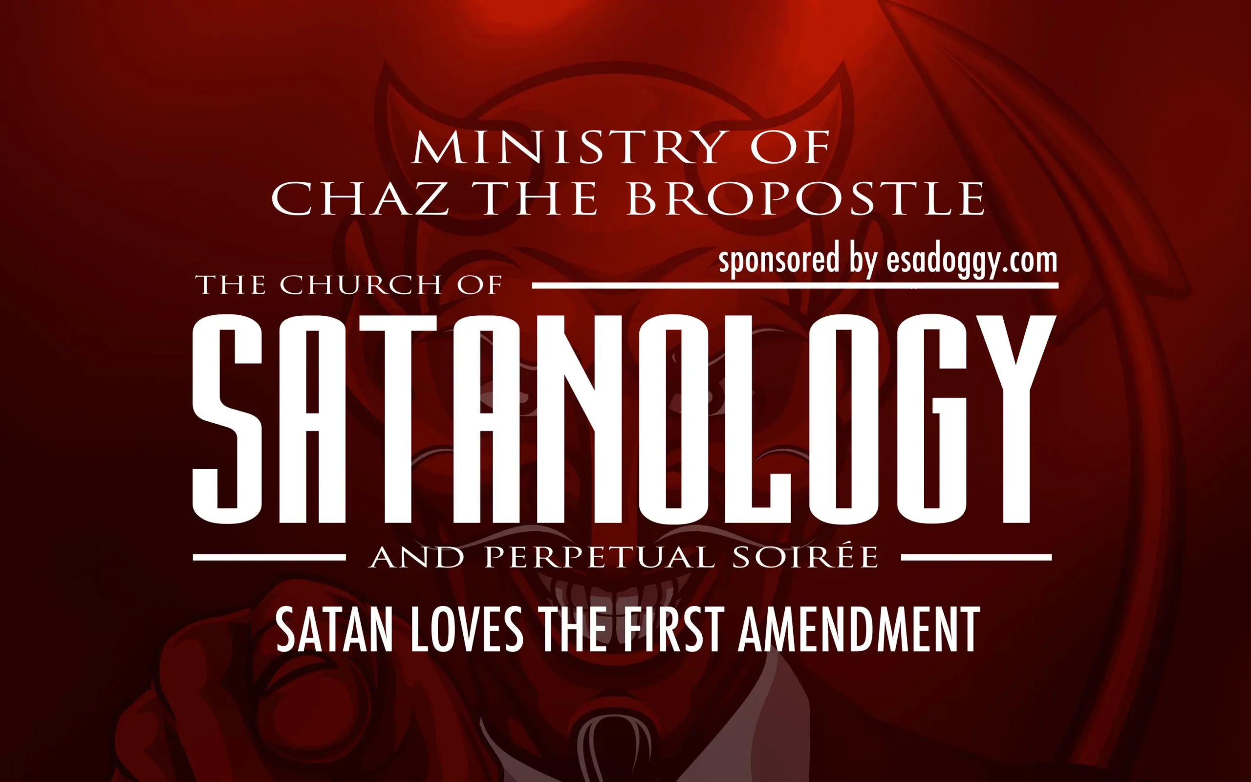 Featured image for “The Satanology Seal | Premium Protest Sticker by Chaz Stevens”